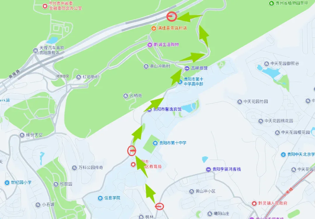 速看!中考期间,贵阳贵安部分路段交通管制-第3张图片-四季读书网 速看!中考期间,贵阳贵安部分路段交通管制-第3张图片-四季读书网