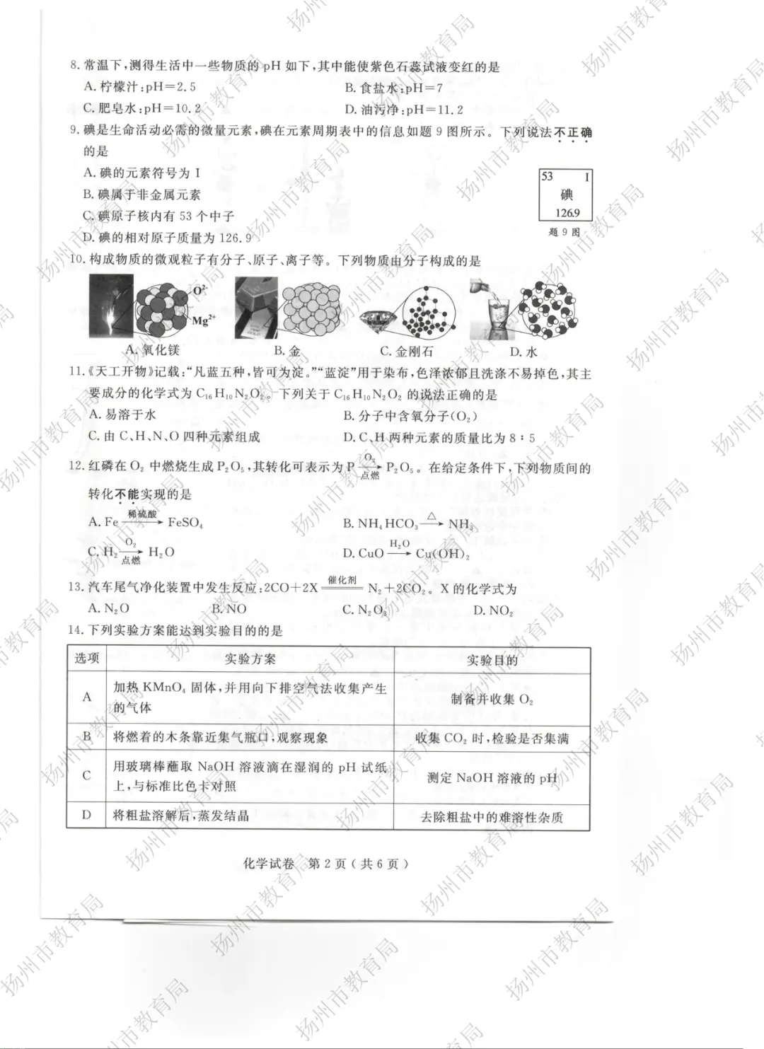 【重磅】2026扬州中考试卷新鲜出炉!在线估分已开启-第38张图片-四季读书网 【重磅】2026扬州中考试卷新鲜出炉!在线估分已开启-第38张图片-四季读书网