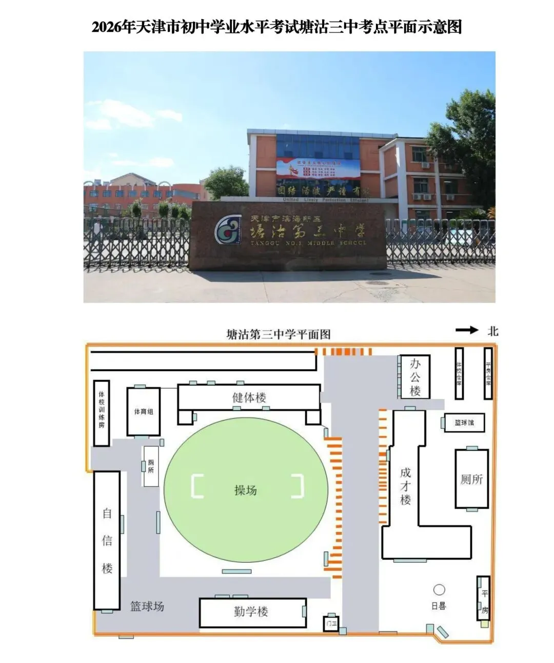 最新 | 滨海新区2026年中考考点已公布-第22张图片-四季读书网