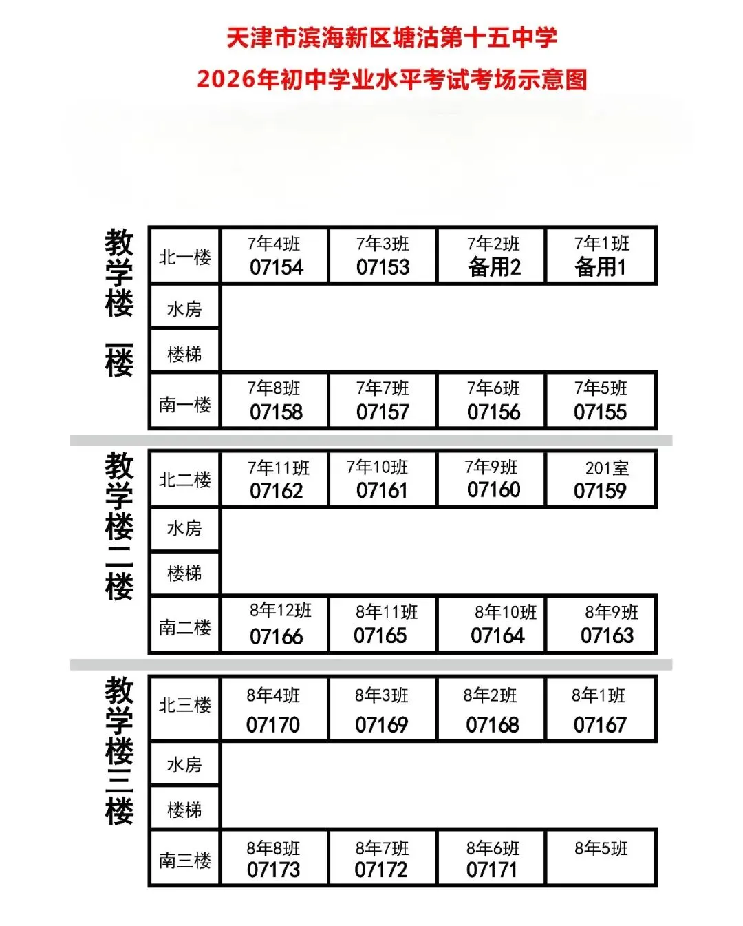 最新 | 滨海新区2026年中考考点已公布-第47张图片-四季读书网