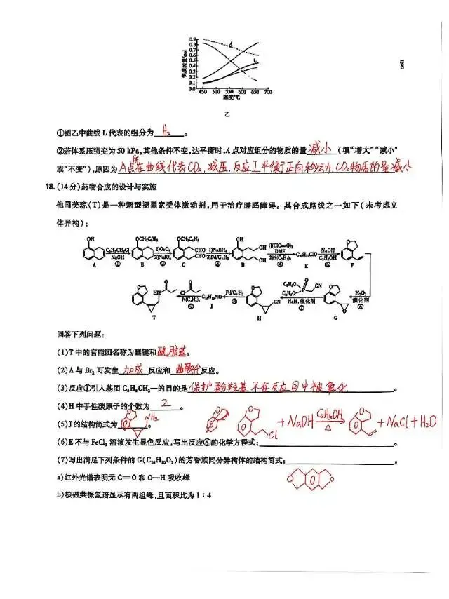 高考化学真题答案出来了-第8张图片-四季读书网