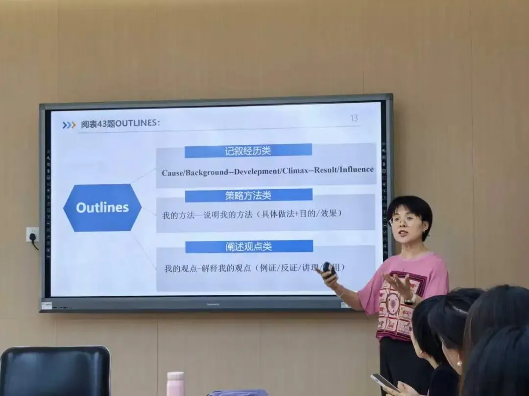 研真题析学情,破难点促提升——英语组开展基于问题解决的教学行动研究分享活动-第2张图片-四季读书网
