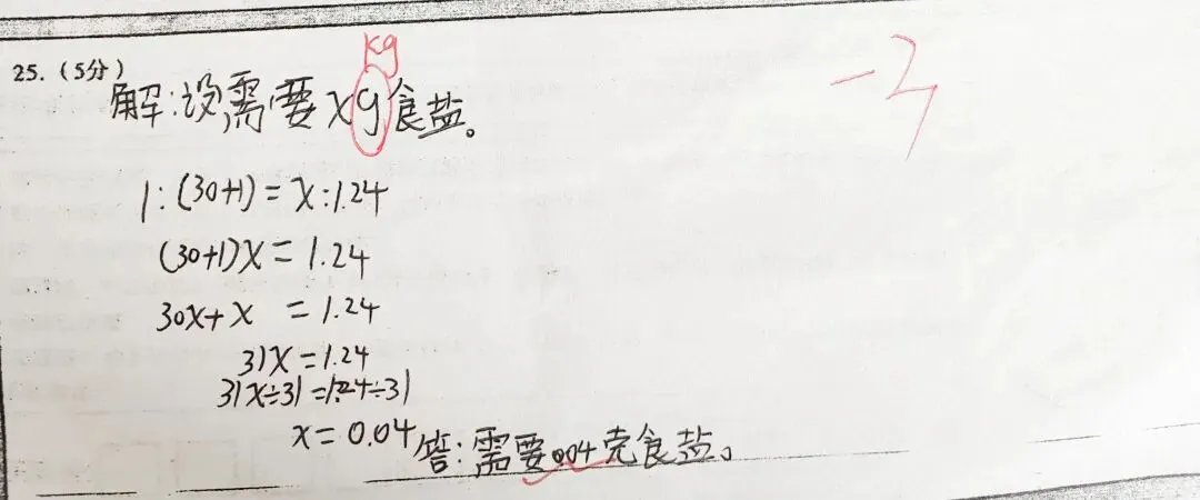 以错为鉴,提升思维——六年级答题卡模拟考试分析-第7张图片-四季读书网 以错为鉴,提升思维——六年级答题卡模拟考试分析-第7张图片-四季读书网