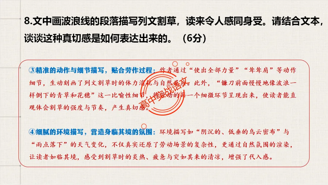 13篇【真题小说】透视【小说考点】【描写手法+人物形象+叙述手法+人物心理+叙述视角+情节作用】-第60张图片-四季读书网