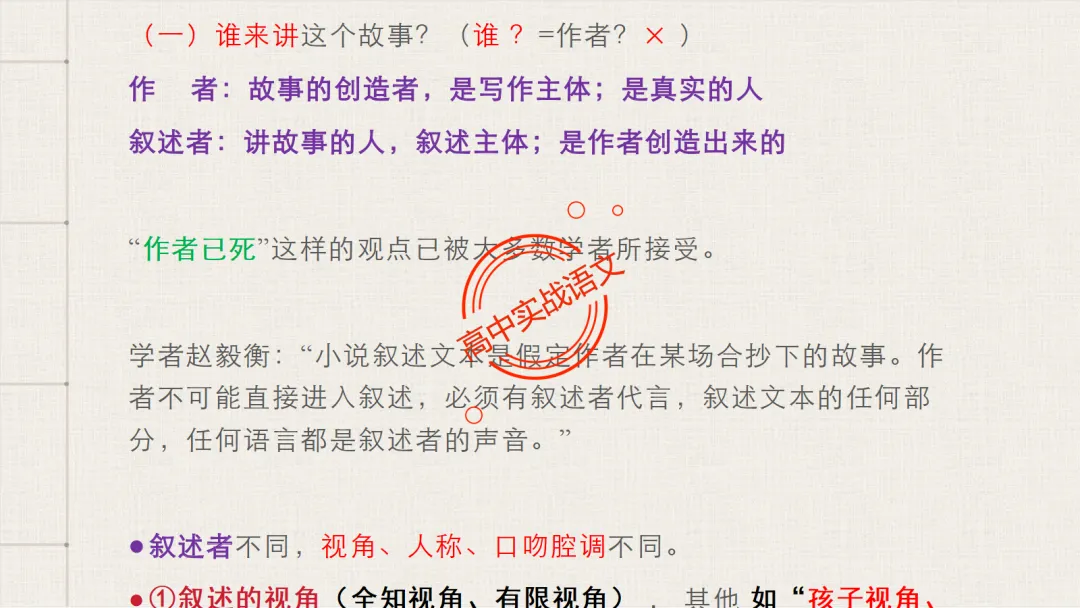 13篇【真题小说】透视【小说考点】【描写手法+人物形象+叙述手法+人物心理+叙述视角+情节作用】-第95张图片-四季读书网