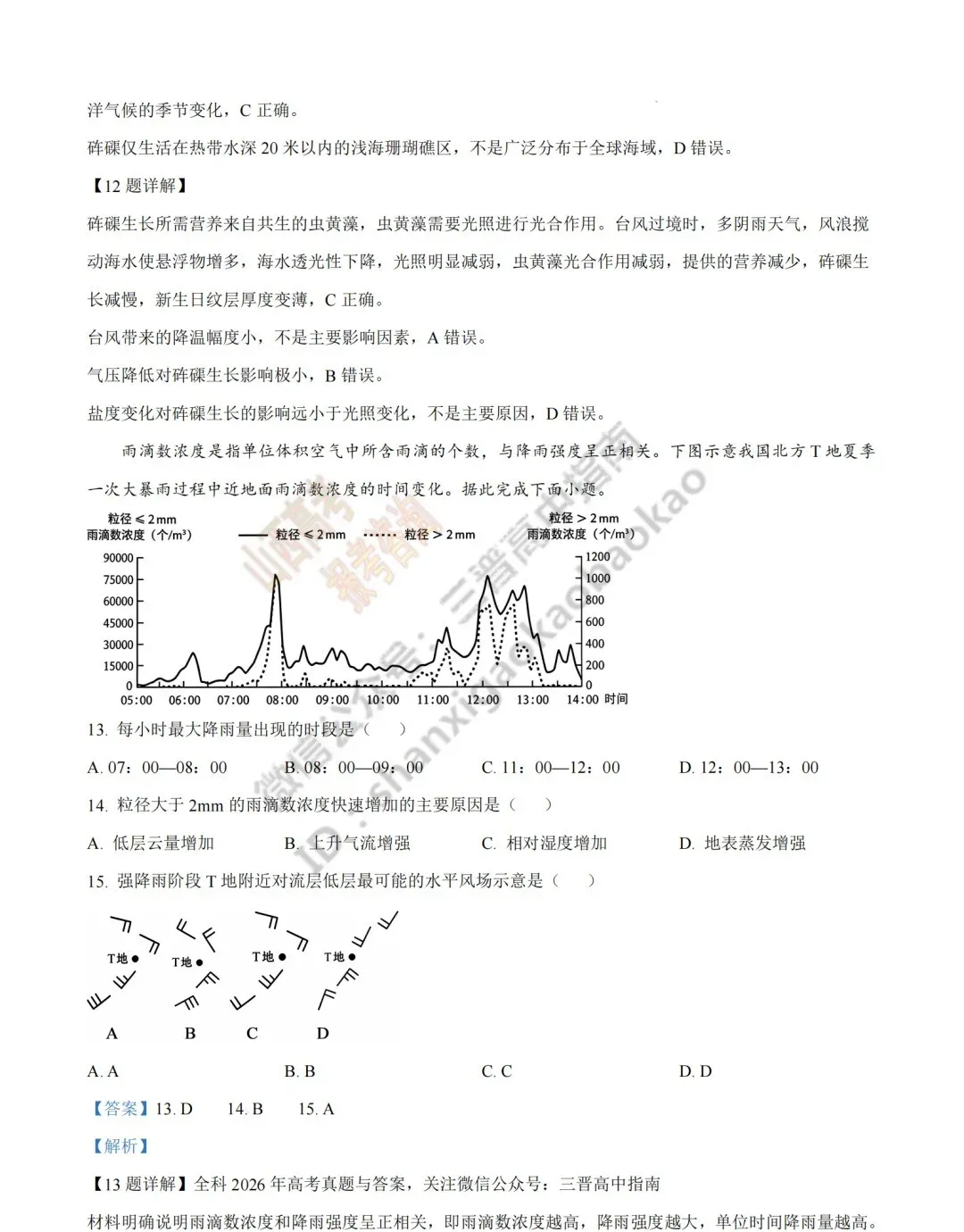 2026年山西高考真题语文/数学/英语/物理/生物/地理/政治/化学试题与答案(带试题分析) !-第220张图片-四季读书网
