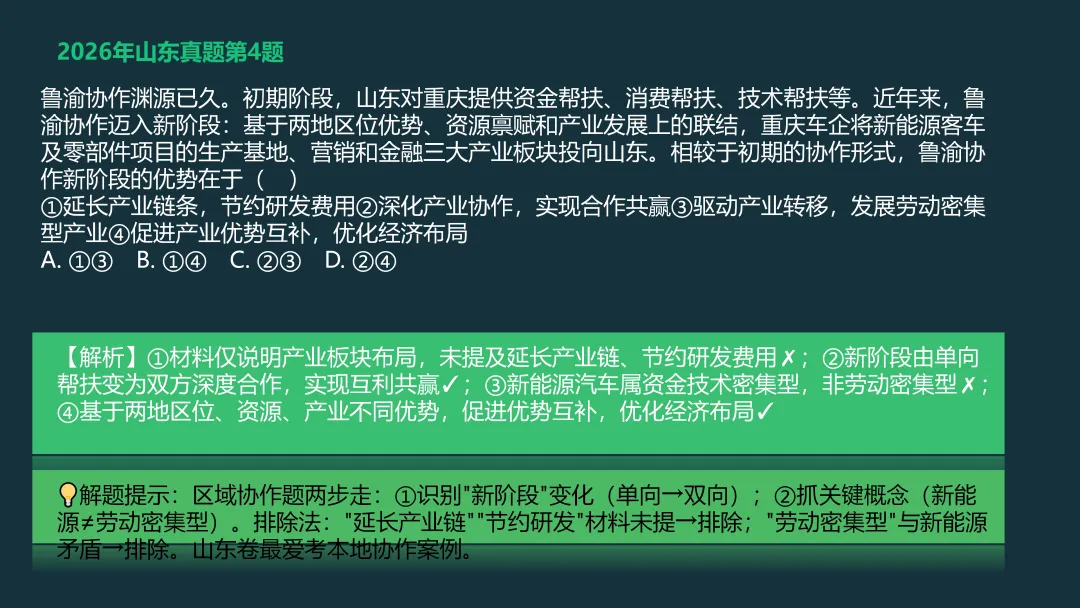 考试研究|2026年山东等级考政治试卷评析暨2027高考备考策略-第16张图片-四季读书网 考试研究|2026年山东等级考政治试卷评析暨2027高考备考策略-第16张图片-四季读书网