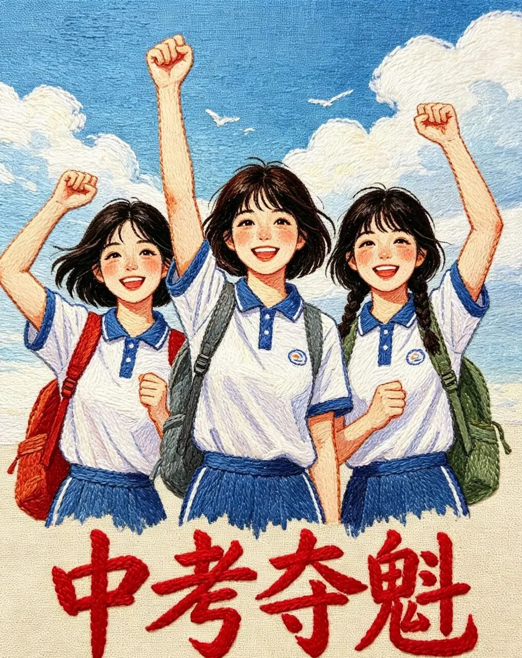 中考成绩是靠自己努力争取来的!-第6张图片-四季读书网