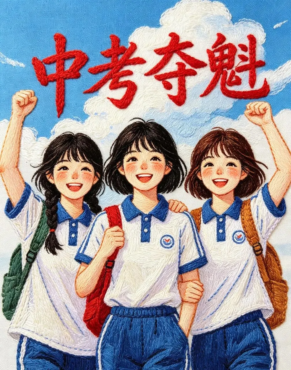 中考成绩是靠自己努力争取来的!-第7张图片-四季读书网