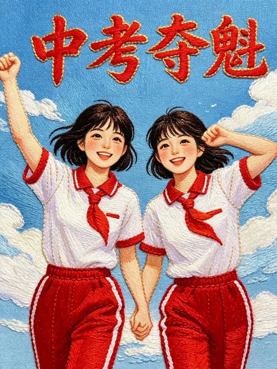中考成绩是靠自己努力争取来的!-第12张图片-四季读书网