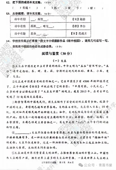 2023学年第二学期广州各区小学期末真题(三年级)-第213张图片-四季读书网 2023学年第二学期广州各区小学期末真题(三年级)-第213张图片-四季读书网