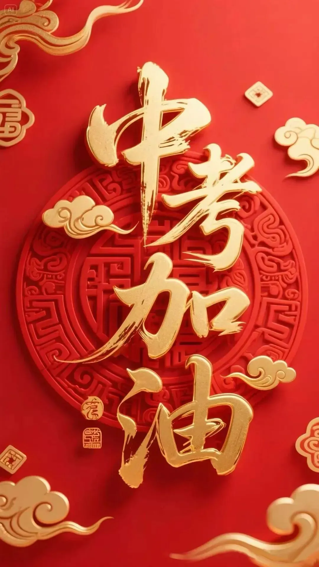 二十二中少年郎,笔锋所至梦飞扬,中考加油!-第2张图片-四季读书网
