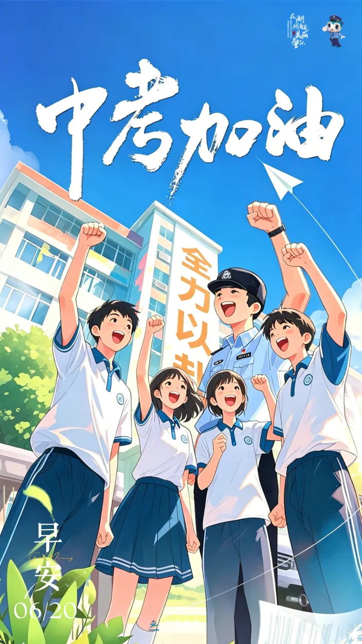 中考首日,考场外的最暖“陪考团”:织里公安“警”紧相随!-第3张图片-四季读书网 中考首日,考场外的最暖“陪考团”:织里公安“警”紧相随!-第3张图片-四季读书网