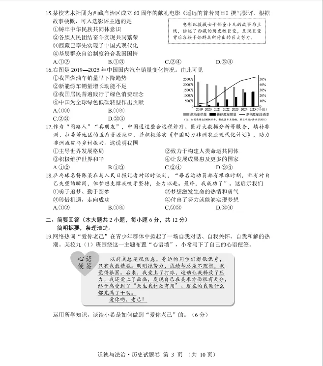 【学科资源】2026年全国中考真题汇集——江西卷-第2张图片-四季读书网