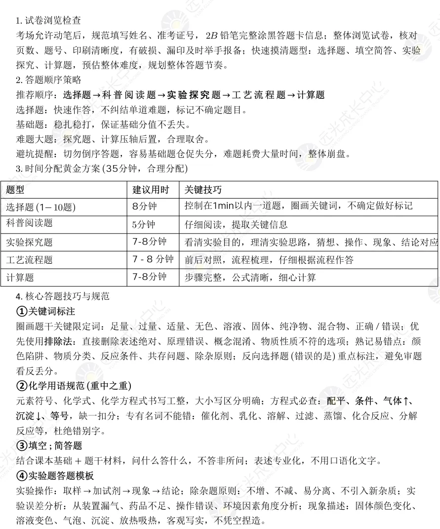 2026深圳中考理化答题规范与技巧!-第10张图片-四季读书网 2026深圳中考理化答题规范与技巧!-第10张图片-四季读书网