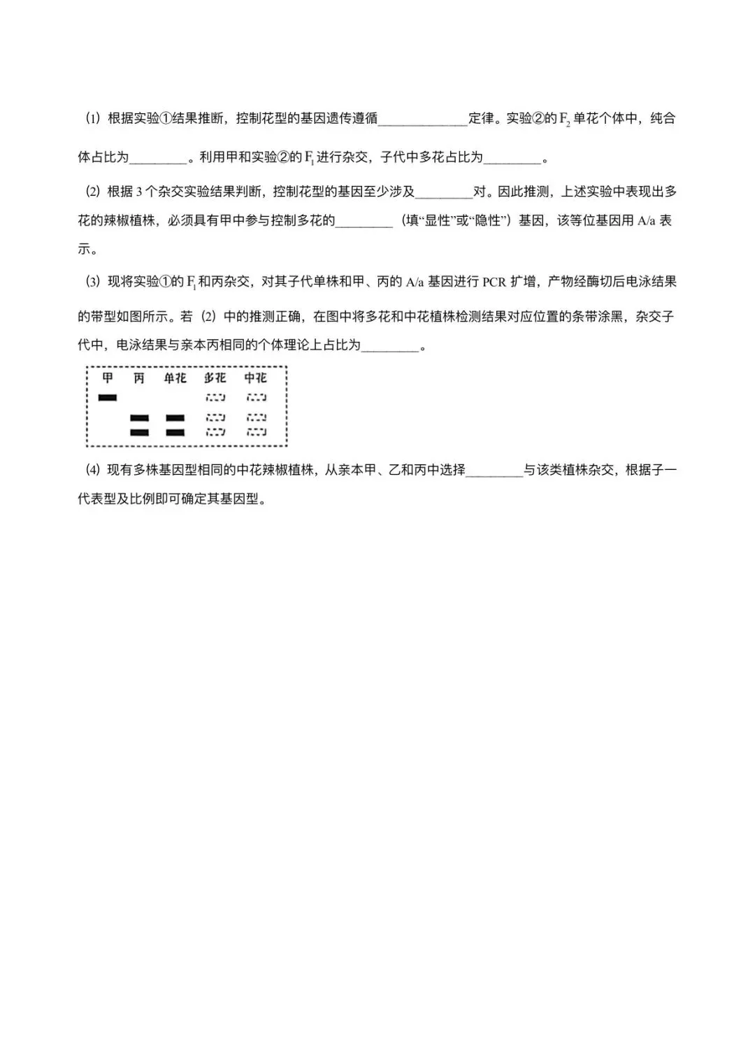 2026年河北省高考生物试卷及答案-第9张图片-四季读书网