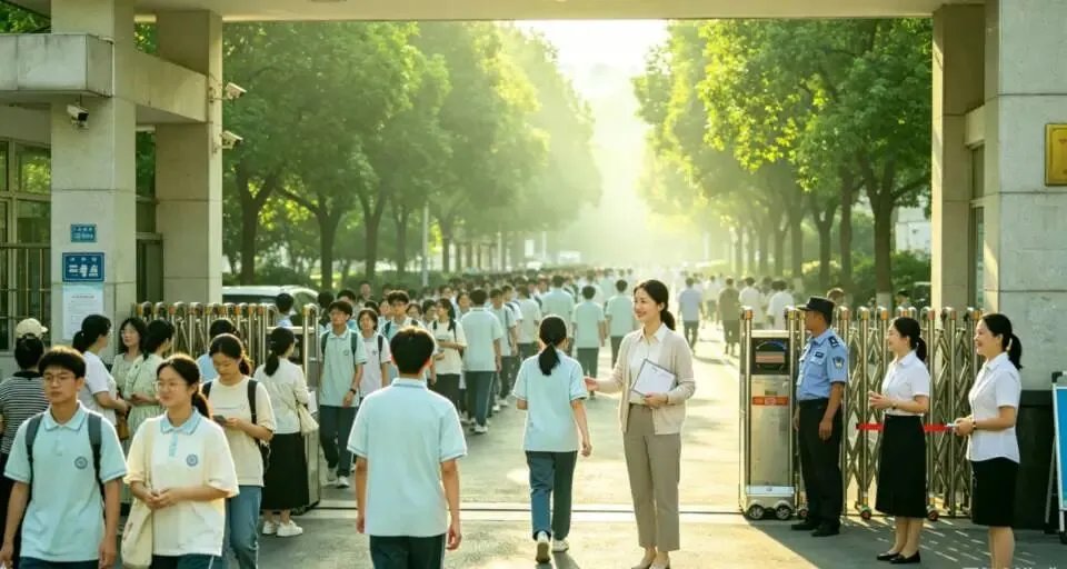 中考送考第一天!-第1张图片-四季读书网 中考送考第一天!-第1张图片-四季读书网