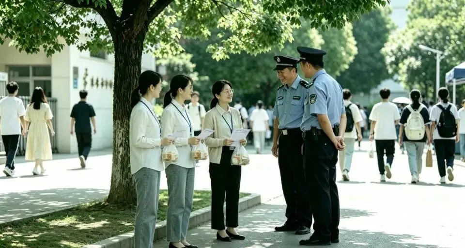 中考送考第一天!-第2张图片-四季读书网 中考送考第一天!-第2张图片-四季读书网