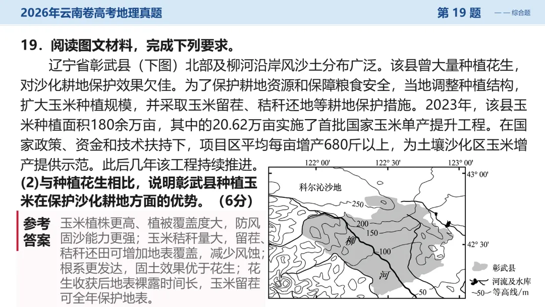 2026年云南卷高考地理真题深度解析:命题风向与备考策略全梳理+讲评PPT-第43张图片-四季读书网 2026年云南卷高考地理真题深度解析:命题风向与备考策略全梳理+讲评PPT-第43张图片-四季读书网