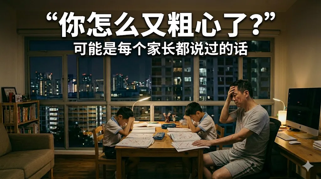 《我把双胞胎一学期的数学试卷全部喂给AI后,发现80%的错误根本不是“粗心”》-第1张图片-四季读书网 《我把双胞胎一学期的数学试卷全部喂给AI后,发现80%的错误根本不是“粗心”》-第1张图片-四季读书网