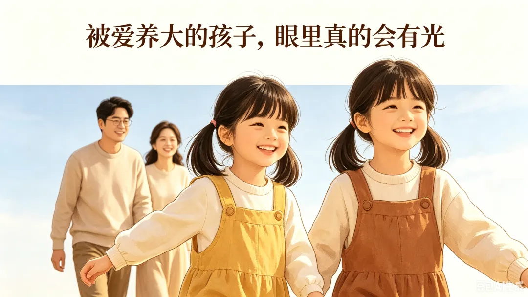 比起满分试卷,爸爸松弛的陪伴,才是两个女儿一生的底气-第1张图片-四季读书网 比起满分试卷,爸爸松弛的陪伴,才是两个女儿一生的底气-第1张图片-四季读书网