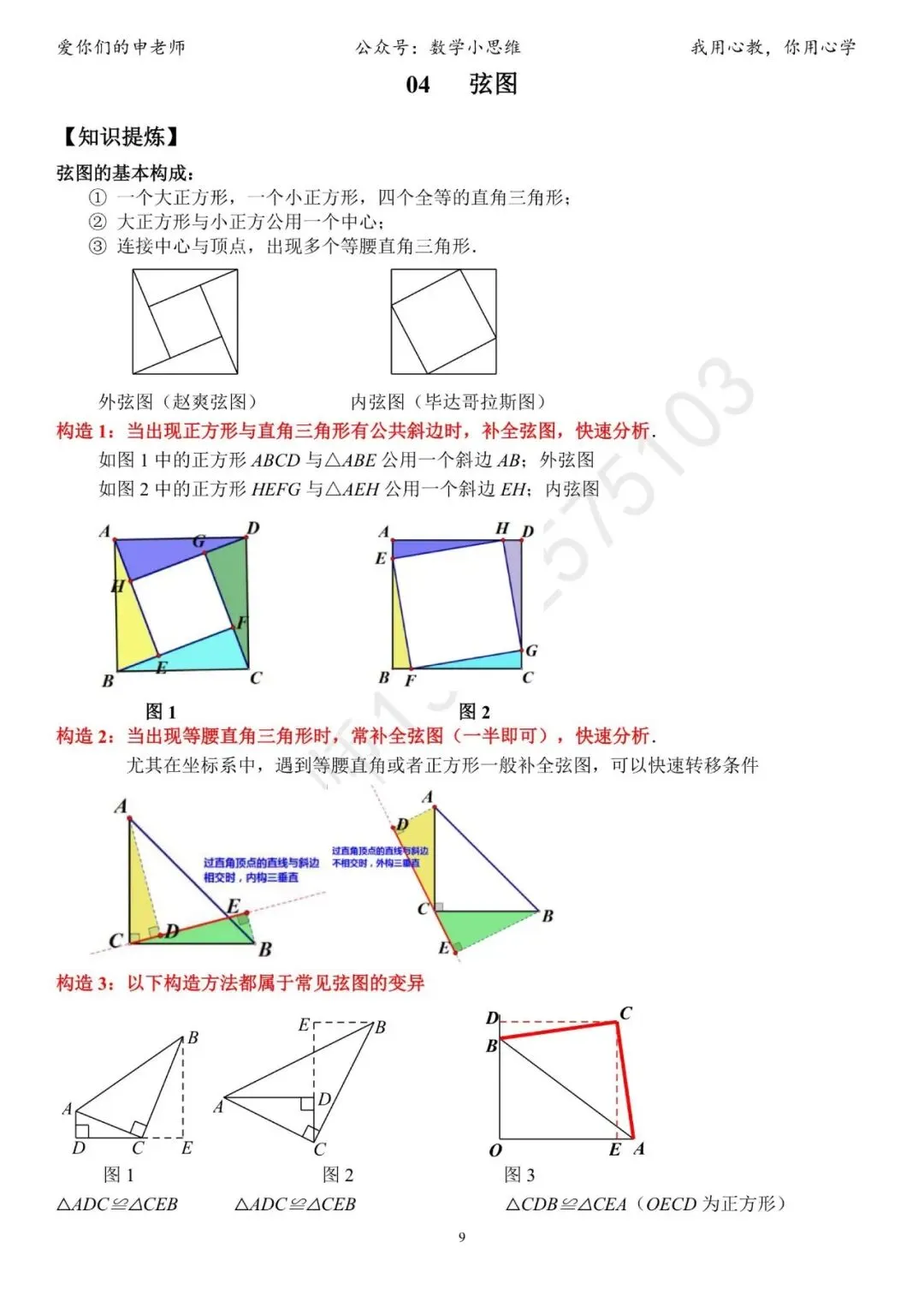 中考临门一脚1“几何思考角度常考篇32个速览”-第13张图片-四季读书网 中考临门一脚1“几何思考角度常考篇32个速览”-第13张图片-四季读书网