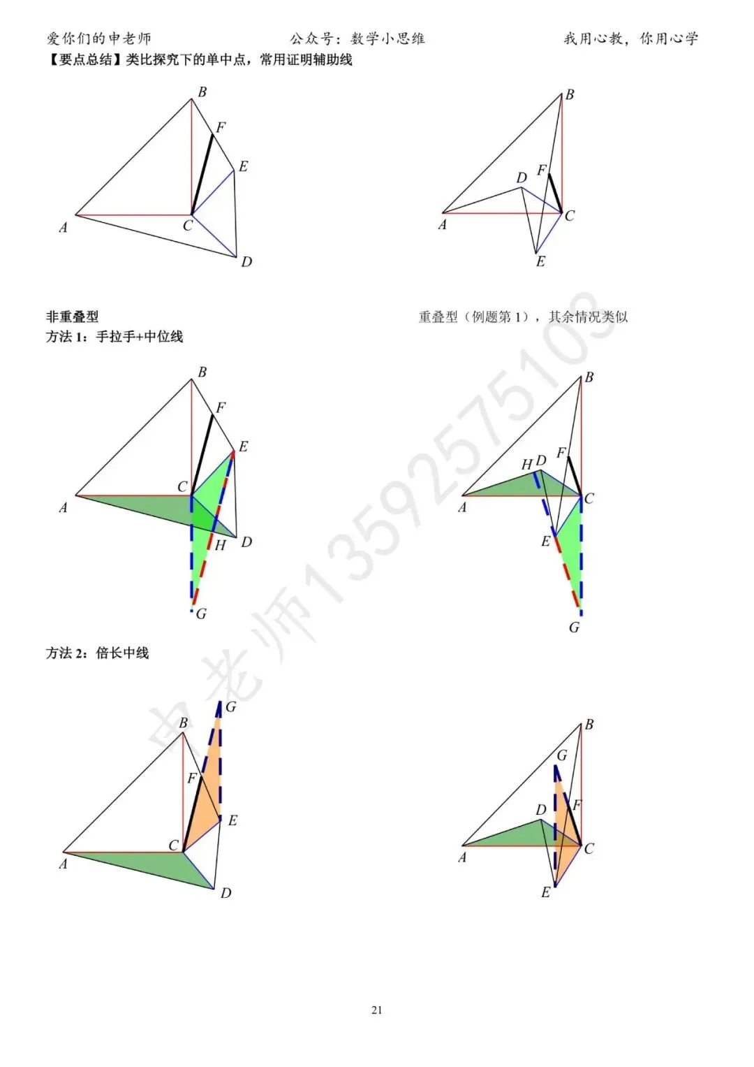 中考临门一脚1“几何思考角度常考篇32个速览”-第25张图片-四季读书网 中考临门一脚1“几何思考角度常考篇32个速览”-第25张图片-四季读书网