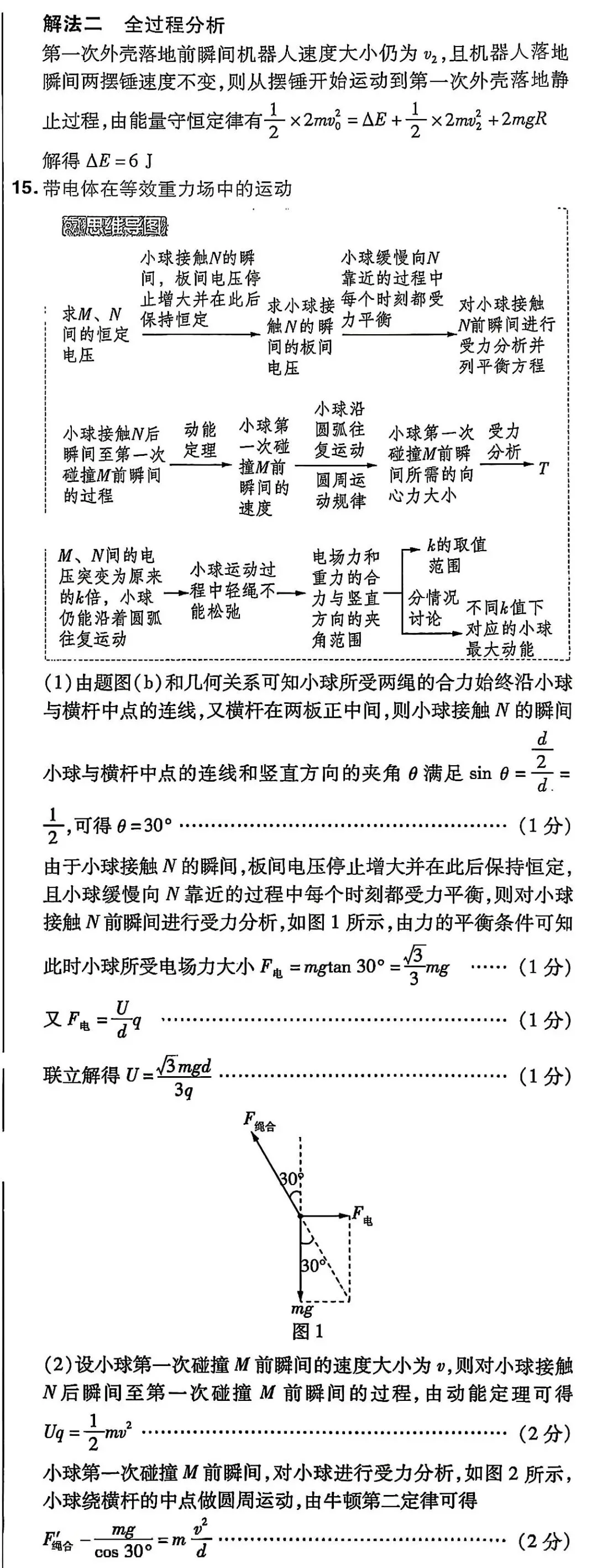 广东高考物理真题及答案:2026年广东省普通高中学业水平选择性考试物理试卷广东高考物理题目及参考答案-第10张图片-四季读书网