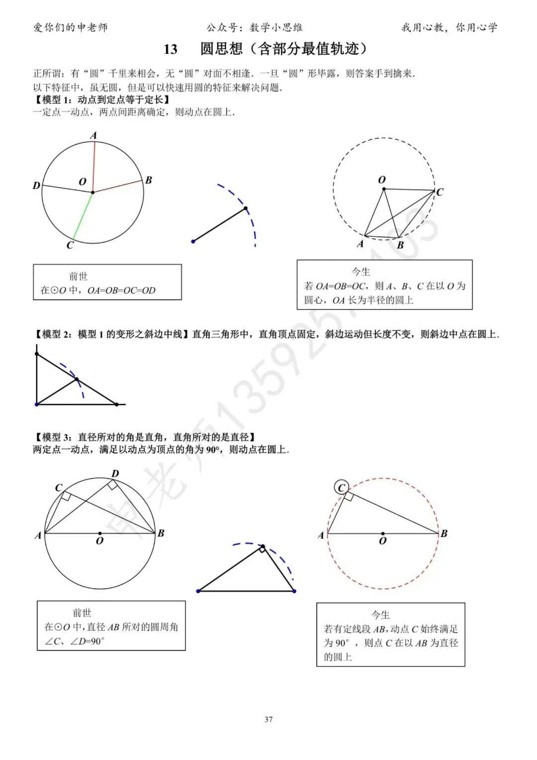 中考临门一脚1“几何思考角度常考篇32个速览”-第41张图片-四季读书网 中考临门一脚1“几何思考角度常考篇32个速览”-第41张图片-四季读书网