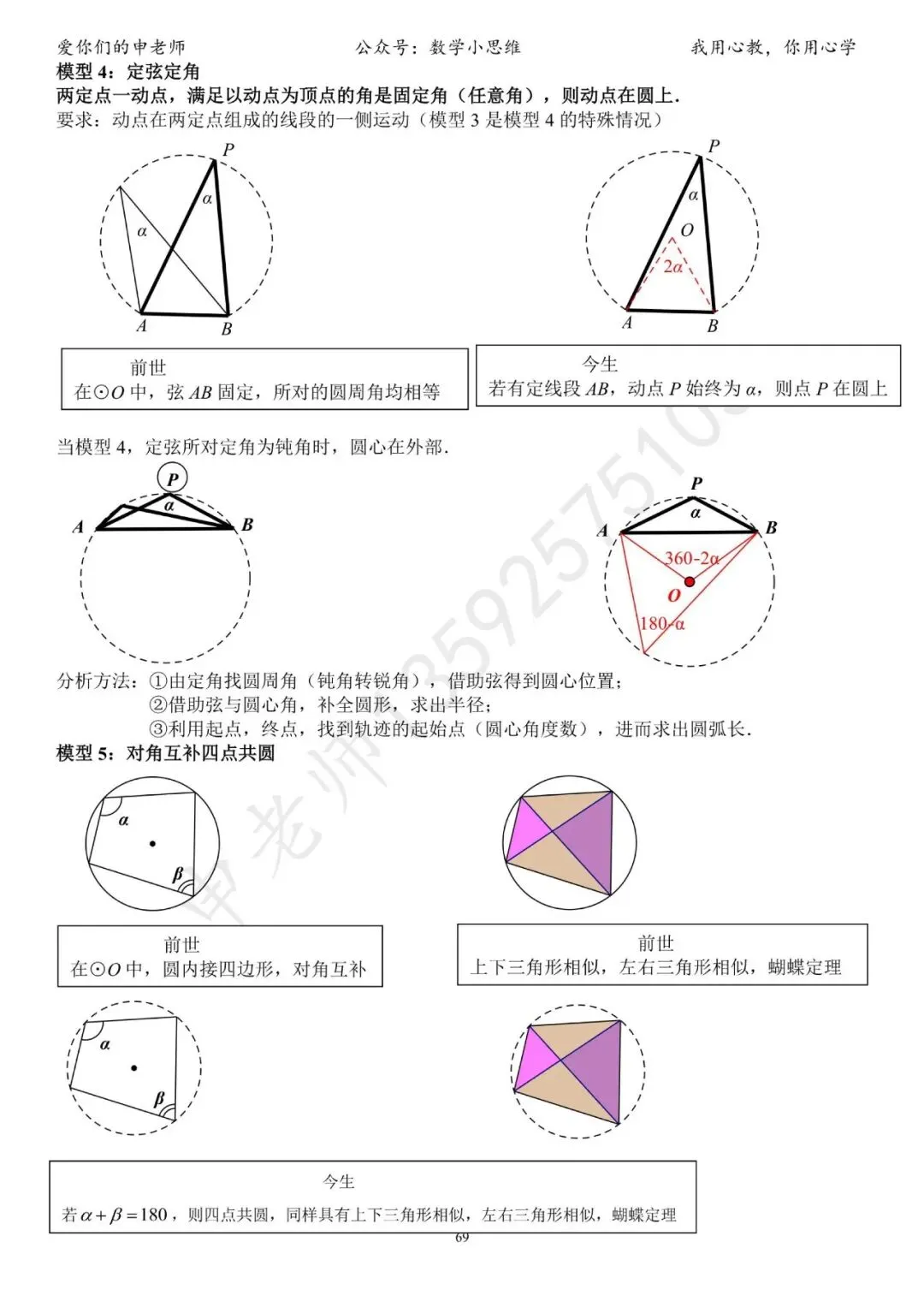 中考临门一脚1“几何思考角度常考篇32个速览”-第73张图片-四季读书网 中考临门一脚1“几何思考角度常考篇32个速览”-第73张图片-四季读书网
