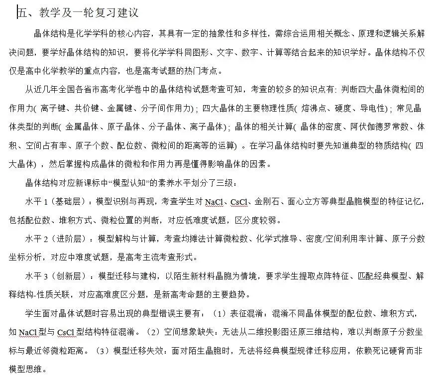 析真题·建模型·明方向——2026云南高考化学第11题解析与晶体备考策略——昆明市第六届高中化学孙应伦名师工作室简讯(第24期)-第31张图片-四季读书网 析真题·建模型·明方向——2026云南高考化学第11题解析与晶体备考策略——昆明市第六届高中化学孙应伦名师工作室简讯(第24期)-第31张图片-四季读书网