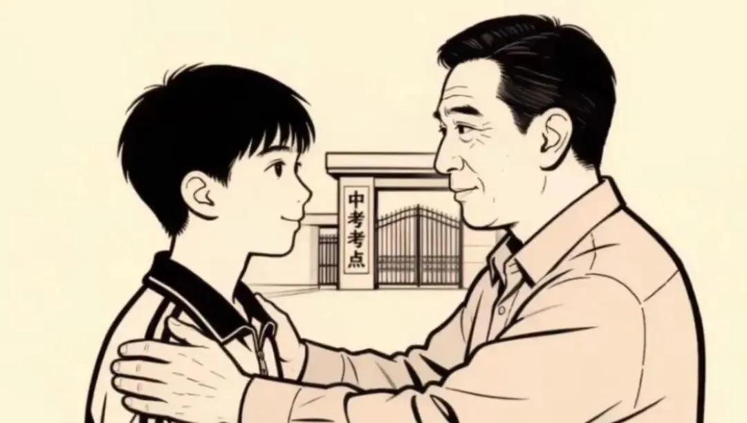 【中考加油】父爱如山,中考同行—以笔为剑,赴少年山海,予父爱温柔回响!-第2张图片-四季读书网 【中考加油】父爱如山,中考同行—以笔为剑,赴少年山海,予父爱温柔回响!-第2张图片-四季读书网