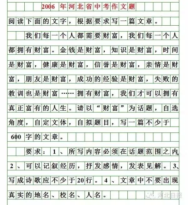 河北2026中考作文题来啦!你会怎么写?-第21张图片-四季读书网 河北2026中考作文题来啦!你会怎么写?-第21张图片-四季读书网