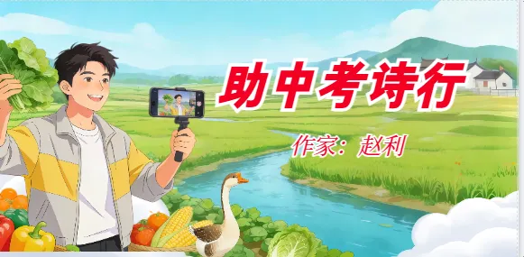助中考诗行 作者赵利/图文-第2张图片-四季读书网 助中考诗行 作者赵利/图文-第2张图片-四季读书网