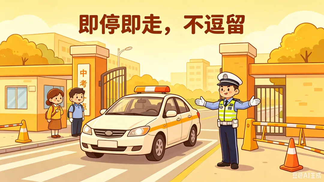 护航中考 平安圆梦——吉木萨尔公安致全县考生及家长的安全提示-第6张图片-四季读书网