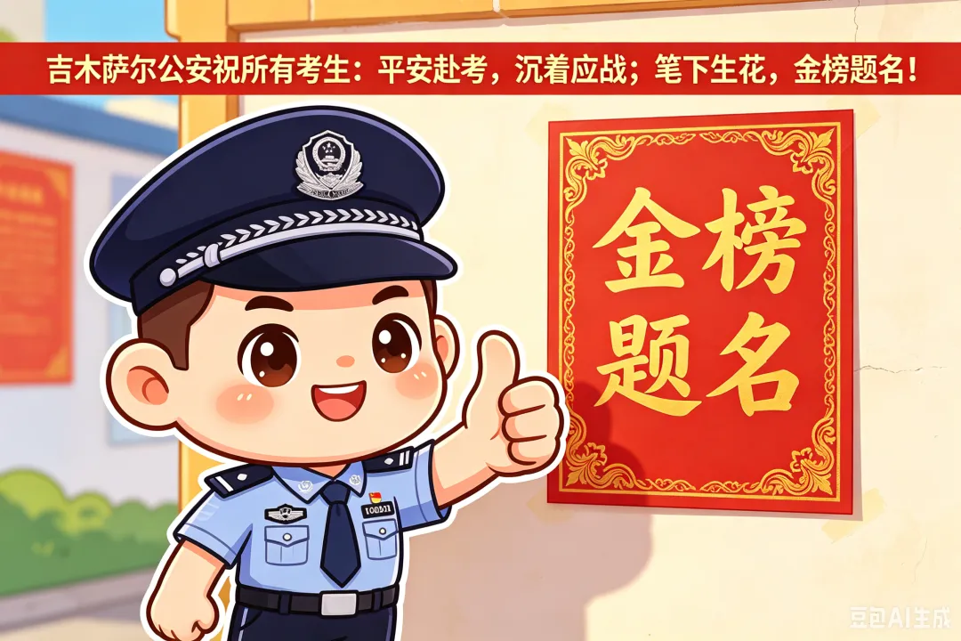 护航中考 平安圆梦——吉木萨尔公安致全县考生及家长的安全提示-第34张图片-四季读书网