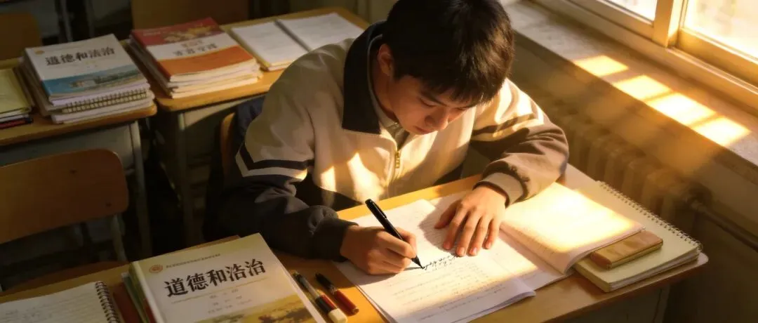 中考道法大题总丢分?记住这套＂三步万能公式＂,不背书也能踩准每个得分点-第1张图片-四季读书网