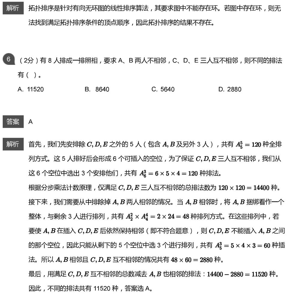 CSP-J 2026 初赛模考(6月月赛)考情分析及解析-第15张图片-四季读书网 CSP-J 2026 初赛模考(6月月赛)考情分析及解析-第15张图片-四季读书网