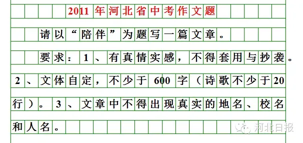 中考作文题出炉!(附历年中考作文题)-第12张图片-四季读书网 中考作文题出炉!(附历年中考作文题)-第12张图片-四季读书网