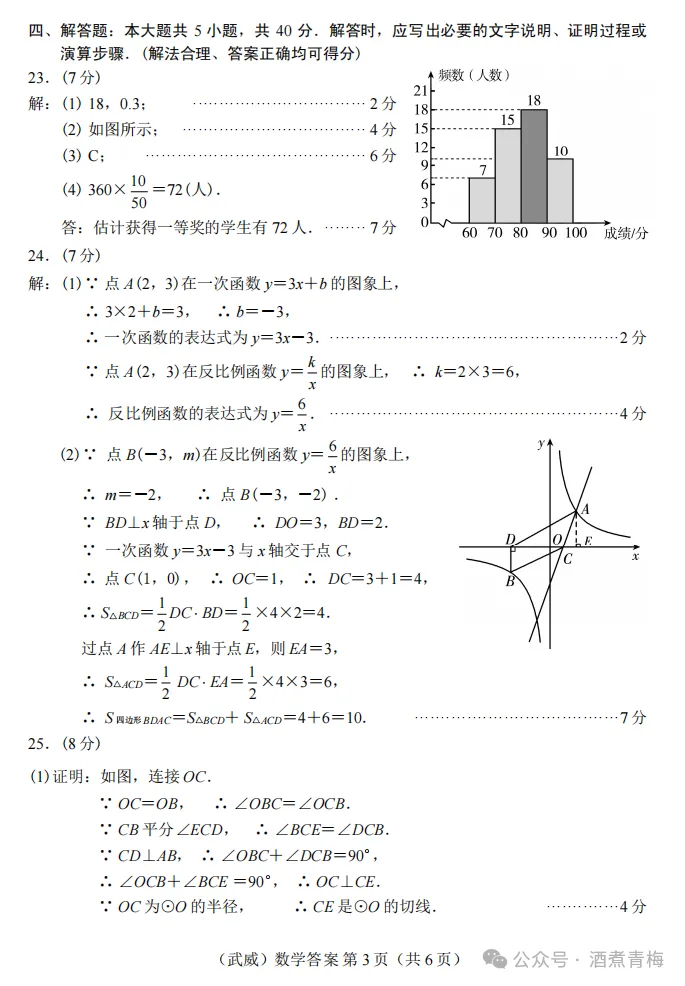 2026中考真题:甘肃省中考全学科试卷含答案(可下载)-第14张图片-四季读书网 2026中考真题:甘肃省中考全学科试卷含答案(可下载)-第14张图片-四季读书网