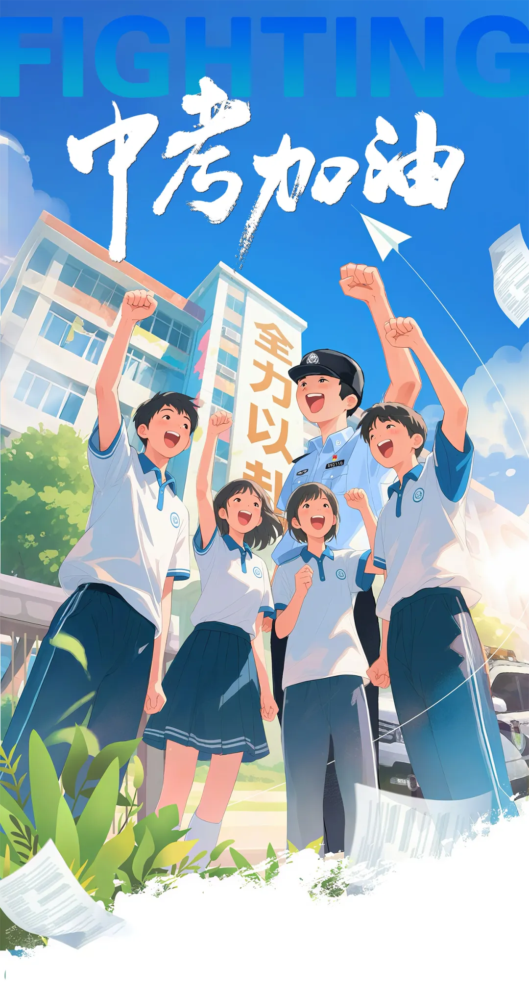 中考首日,高新公安全力以“护”,助梦起航!-第2张图片-四季读书网 中考首日,高新公安全力以“护”,助梦起航!-第2张图片-四季读书网
