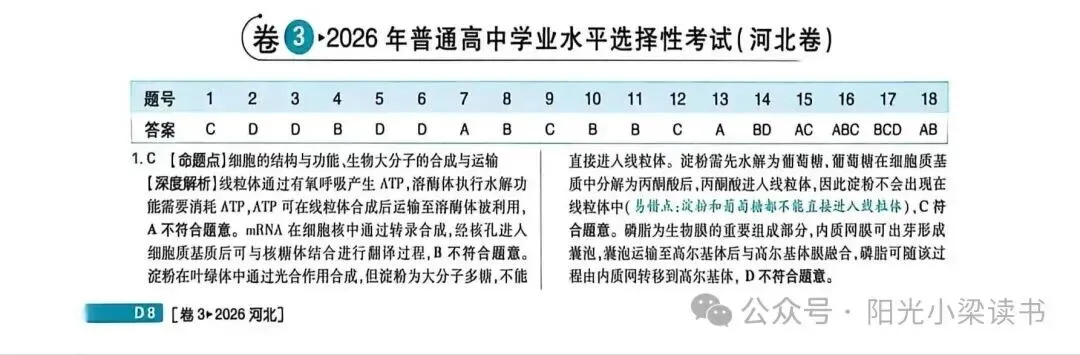 合集【九科】!2026年河北省高考真题及答案-第54张图片-四季读书网 合集【九科】!2026年河北省高考真题及答案-第54张图片-四季读书网