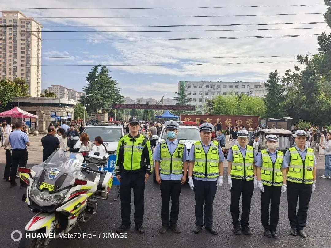 笔尖逐梦,护航中考!辉县交警全力守护青春赶考路-第25张图片-四季读书网