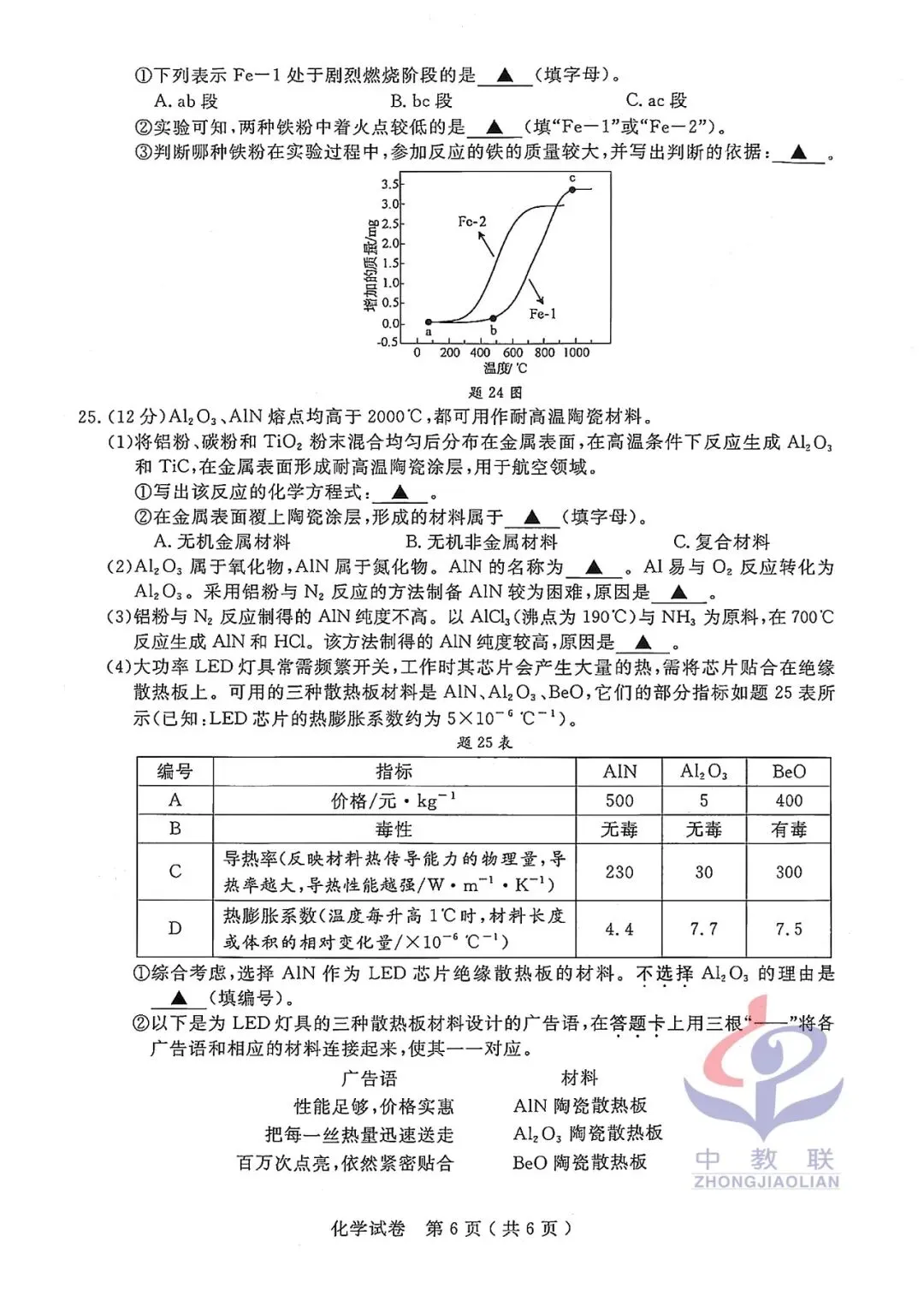 【2026中考试卷】江苏扬州(全科 无水印)中考真题试卷 语文/数学/英语/物理/化学/道法/历史-第35张图片-四季读书网 【2026中考试卷】江苏扬州(全科 无水印)中考真题试卷 语文/数学/英语/物理/化学/道法/历史-第35张图片-四季读书网