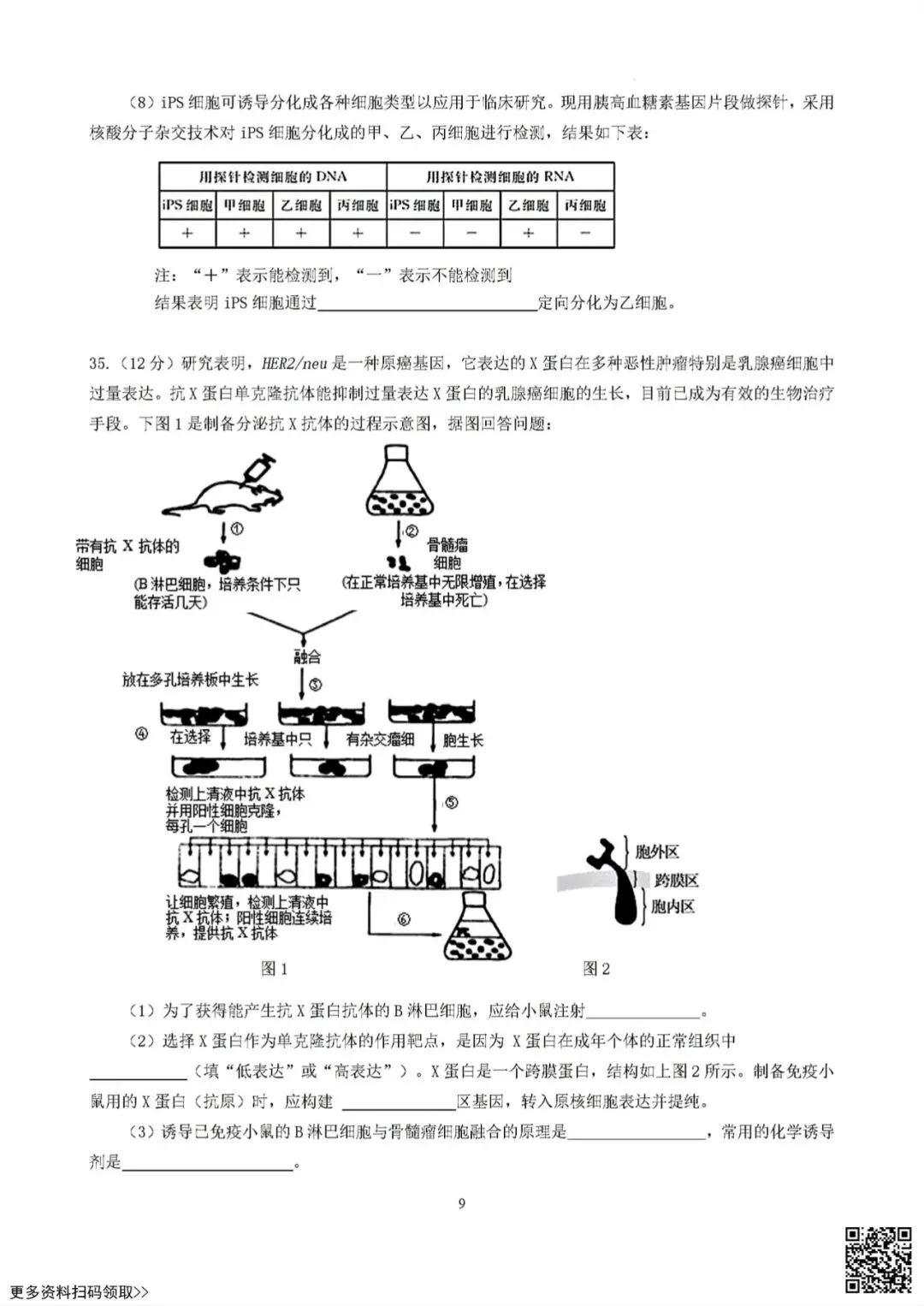2026北京日坛中学高二6月月考试生物试卷(含答案)-第9张图片-四季读书网