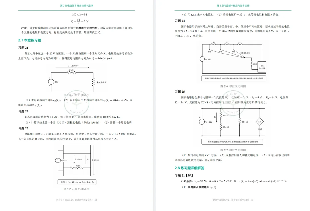 中大电路备考最全指南(含知识总结+真题+公式表)-第7张图片-四季读书网 中大电路备考最全指南(含知识总结+真题+公式表)-第7张图片-四季读书网