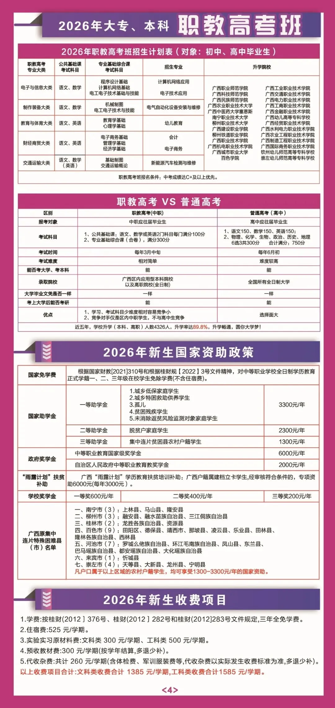 中考择校不用愁!国家级公办中专丨广西电子高级技工学校2026招生简章,升学就业双保障-第5张图片-四季读书网