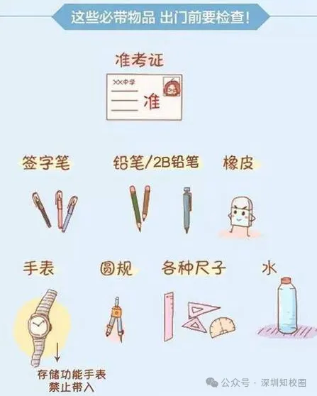 家长必看|2026中考必备清单,请提前准备-第4张图片-四季读书网 家长必看|2026中考必备清单,请提前准备-第4张图片-四季读书网