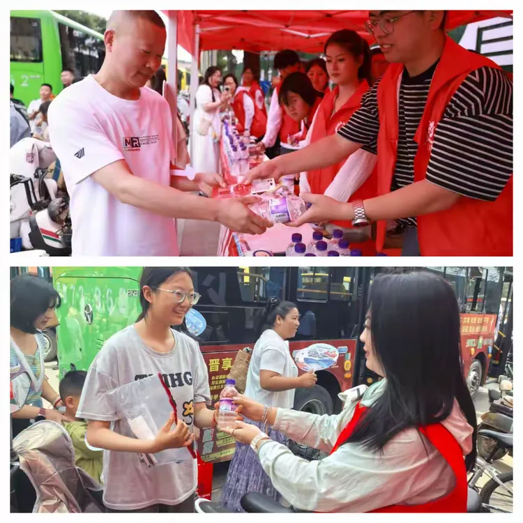 助力中考 志愿先行——沁县中考志愿服务活动剪影-第3张图片-四季读书网