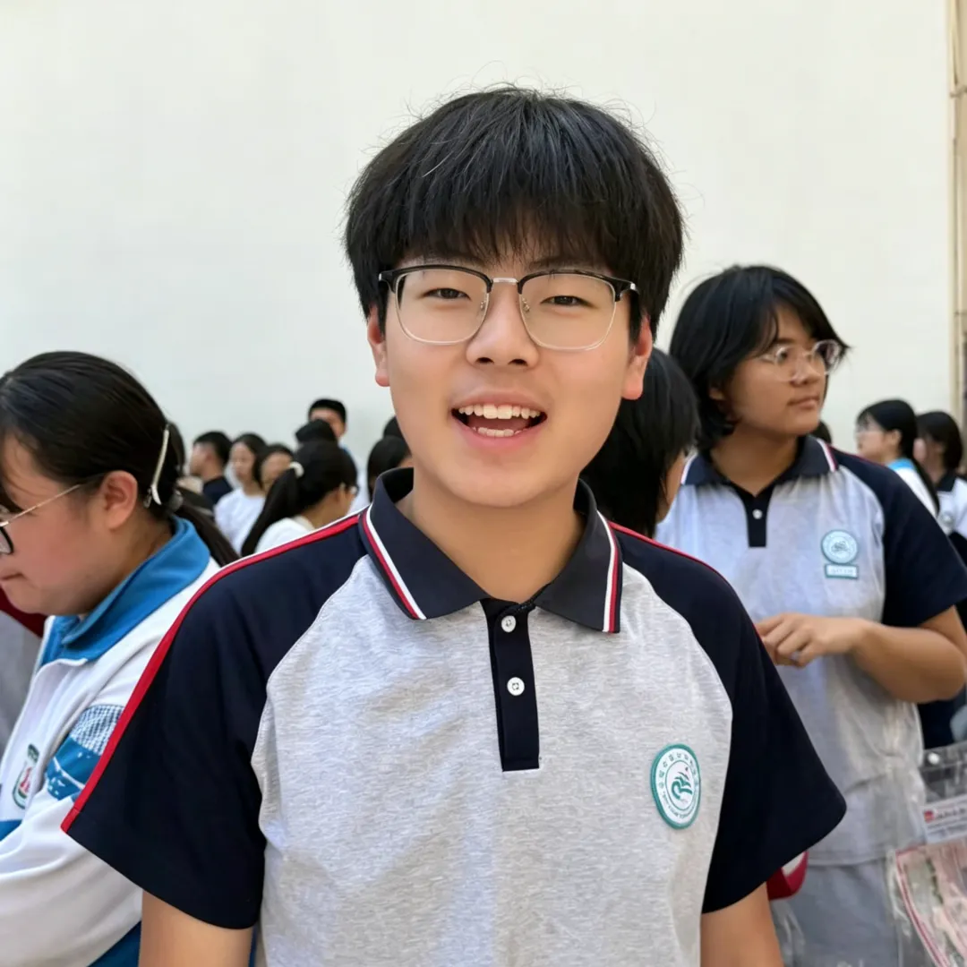 中考次日落幕|笑颜藏锋芒,我校少年从容赴考,自带光芒-第13张图片-四季读书网
